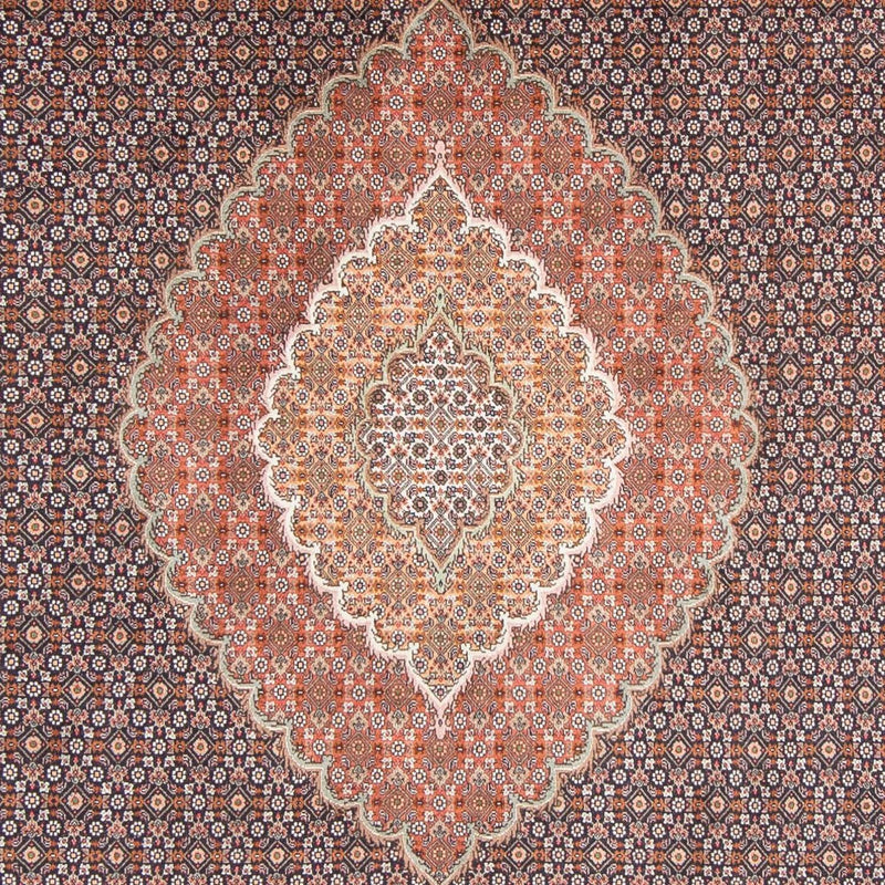 Tappeto Persero - Tabriz - 310 x 202 cm - blu scuro