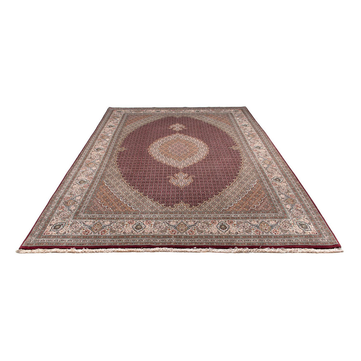 Tappeto Persero - Tabriz - 309 x 205 cm - rosso