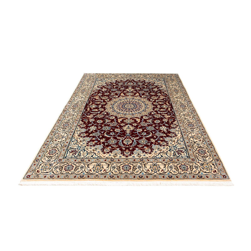 Tappeto Persero - Nain - Reale - 242 x 155 cm - rosso scuro