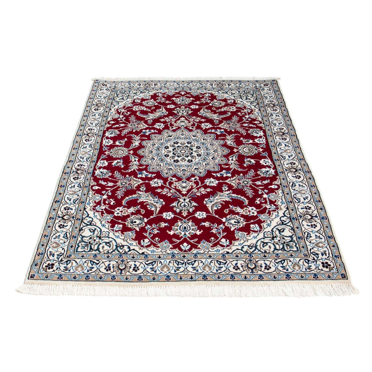 Tappeto Persero - Nain - Reale - 171 x 112 cm - rosso scuro