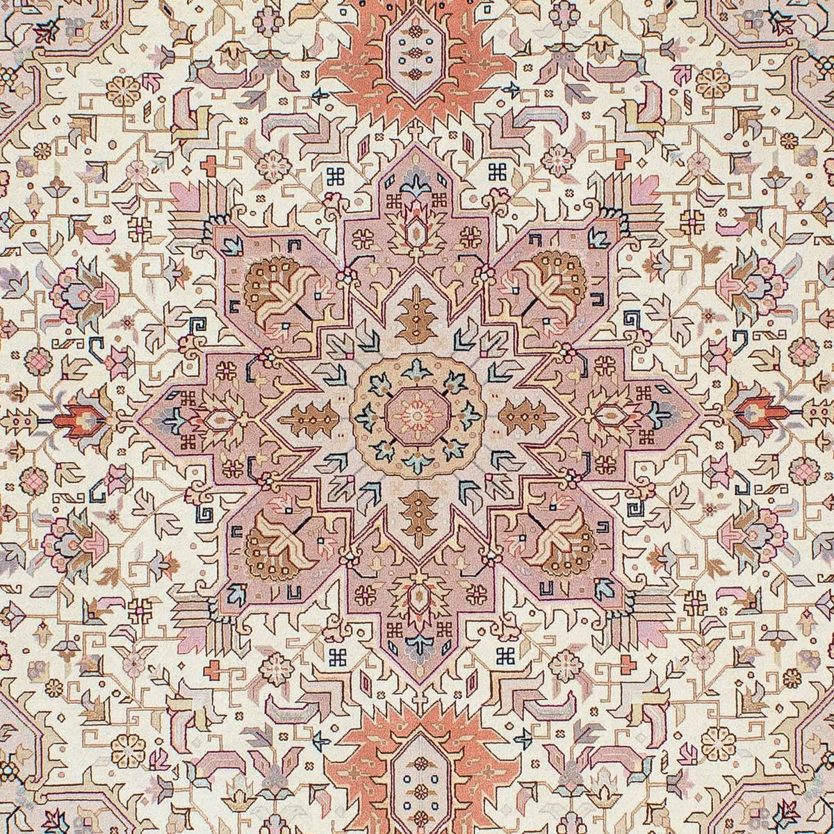 Tappeto Persero - Tabriz - Reale - 214 x 154 cm - beige