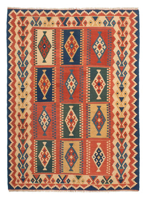 Tappeto Kelim - Orientale - 215 x 163 cm - multicolore