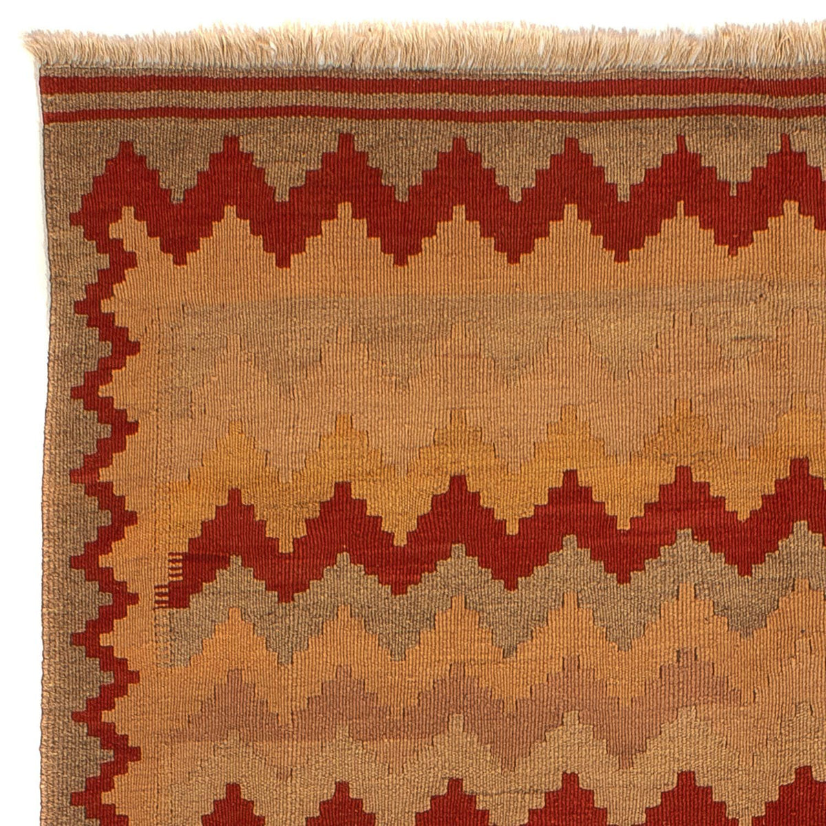 Tappeto Kelim - Orientale - 214 x 144 cm - marrone