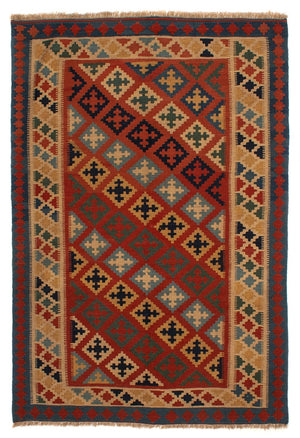 Tappeto Kelim - Orientale - 210 x 158 cm - multicolore
