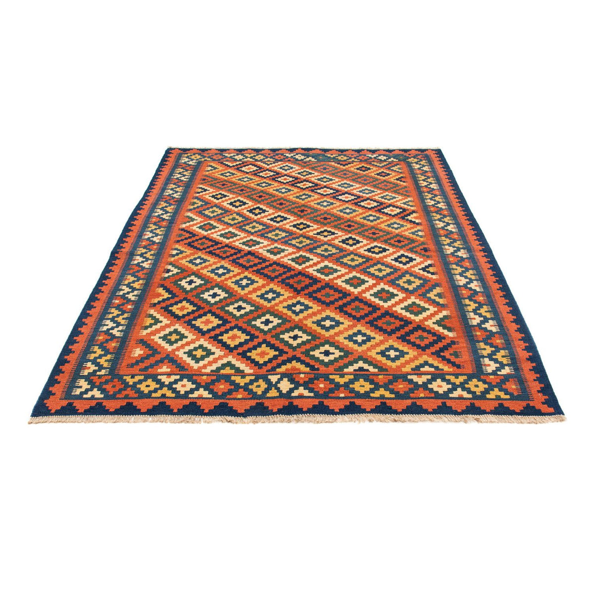 Tappeto Kelim - Orientale - 202 x 153 cm - multicolore