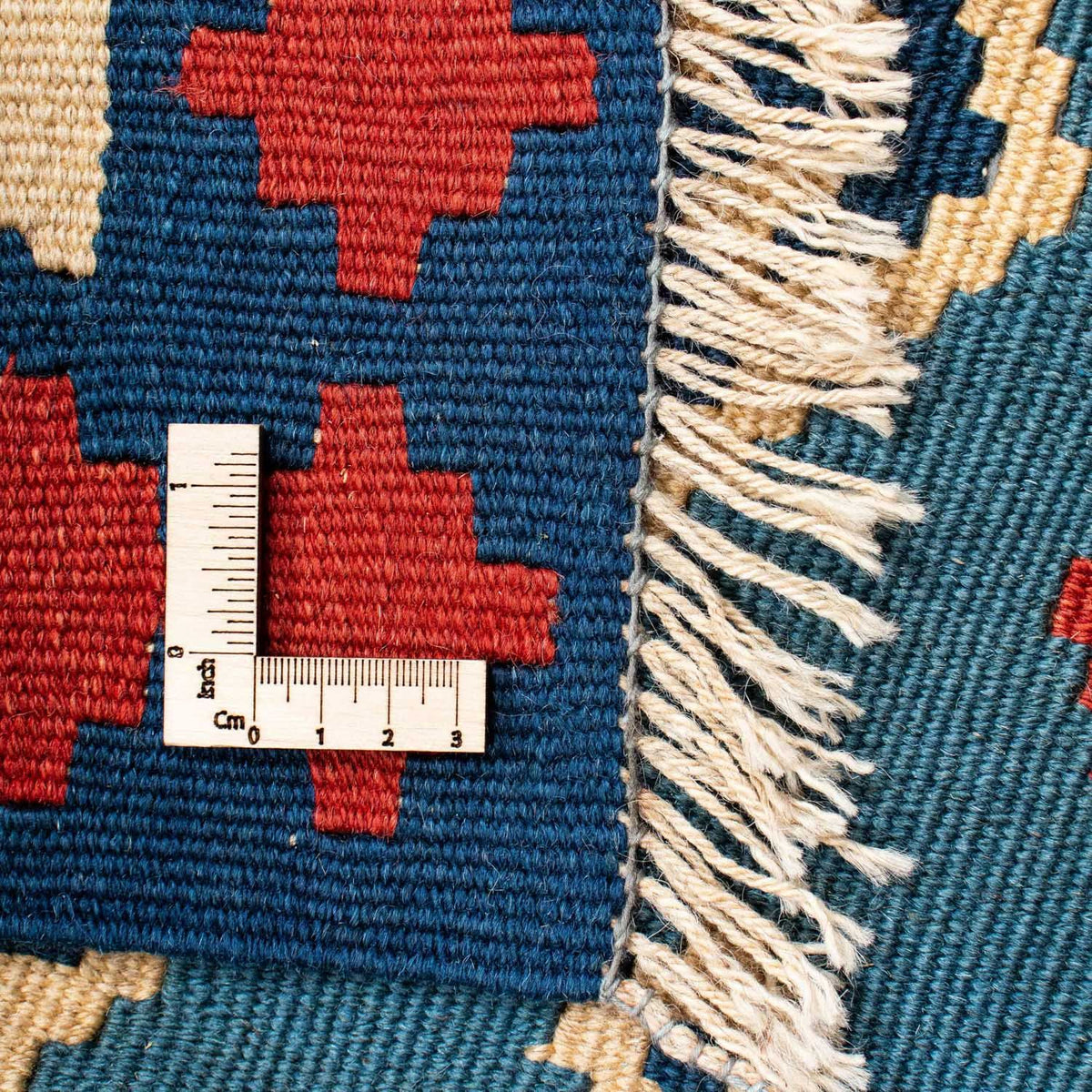 Tappeto Kelim - Orientale - 193 x 152 cm - blu