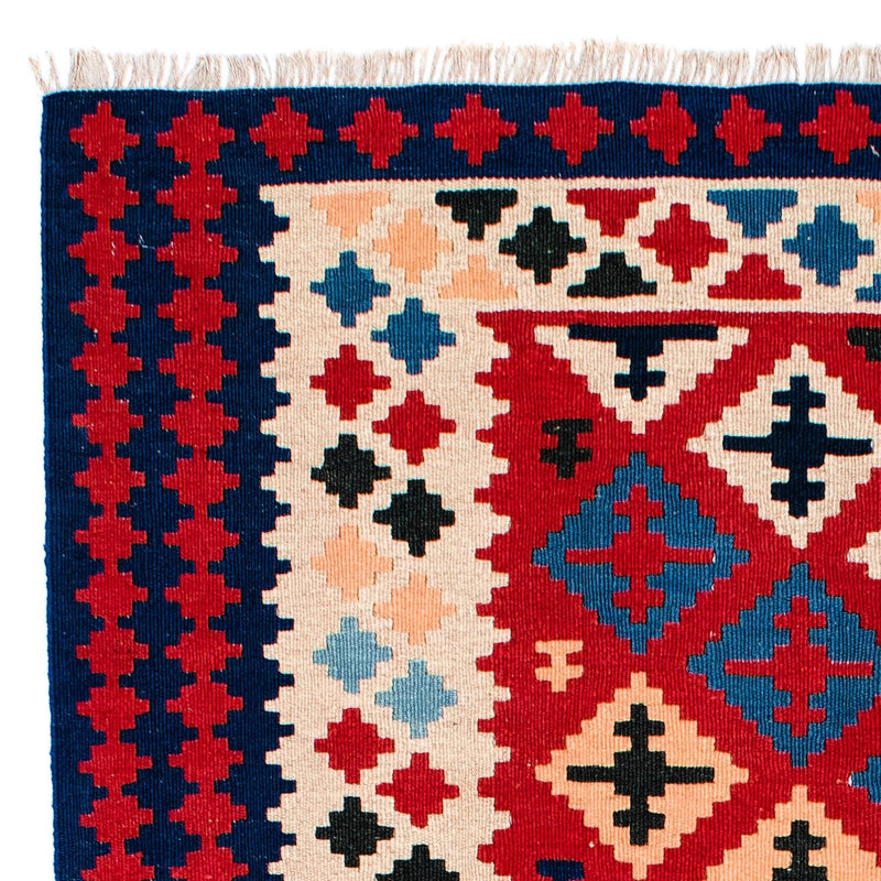Tappeto Kelim - Orientale - 202 x 153 cm - rosso