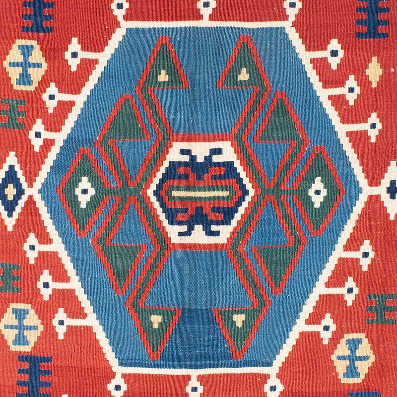 Tappeto Kelim - Orientale - 208 x 160 cm - rosso
