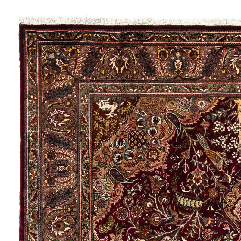 Tappeto Persero - Tabriz - Reale - 285 x 202 cm - rosso scuro