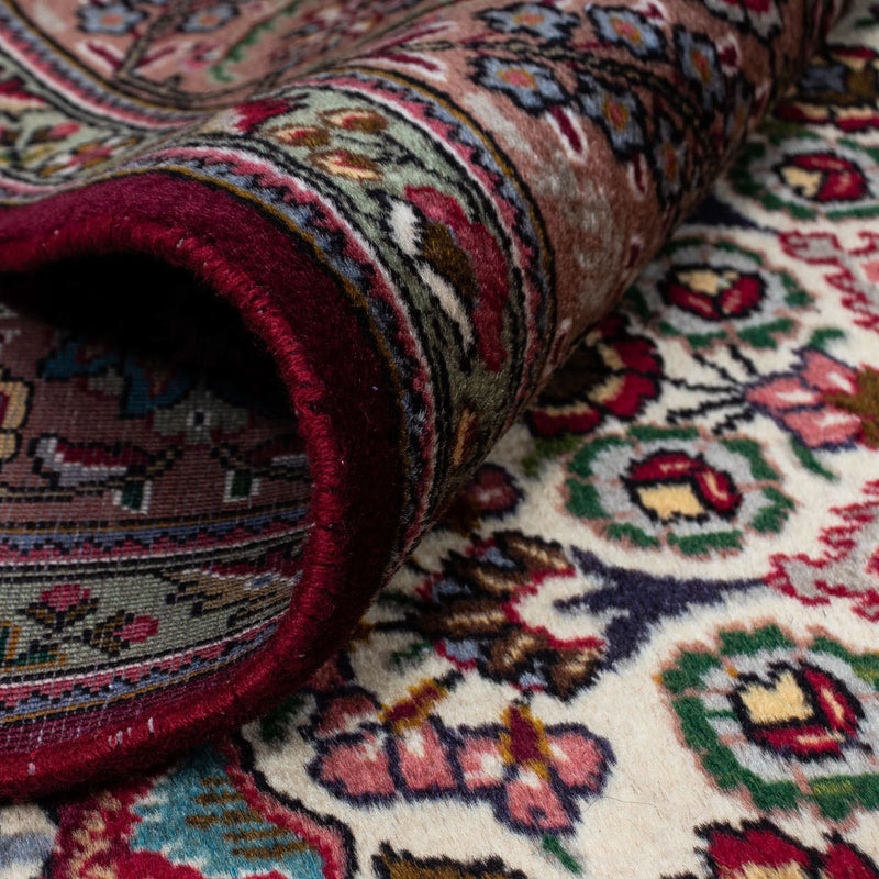 Tappeto Persero - Tabriz - Reale - 285 x 202 cm - rosso scuro