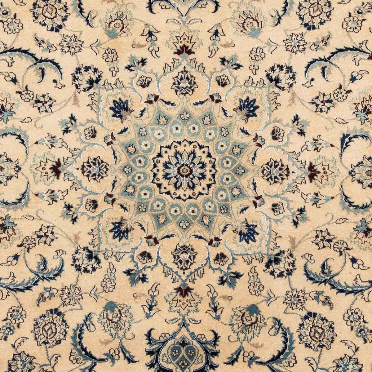 Tappeto Persero - Nain - Reale - 282 x 196 cm - beige
