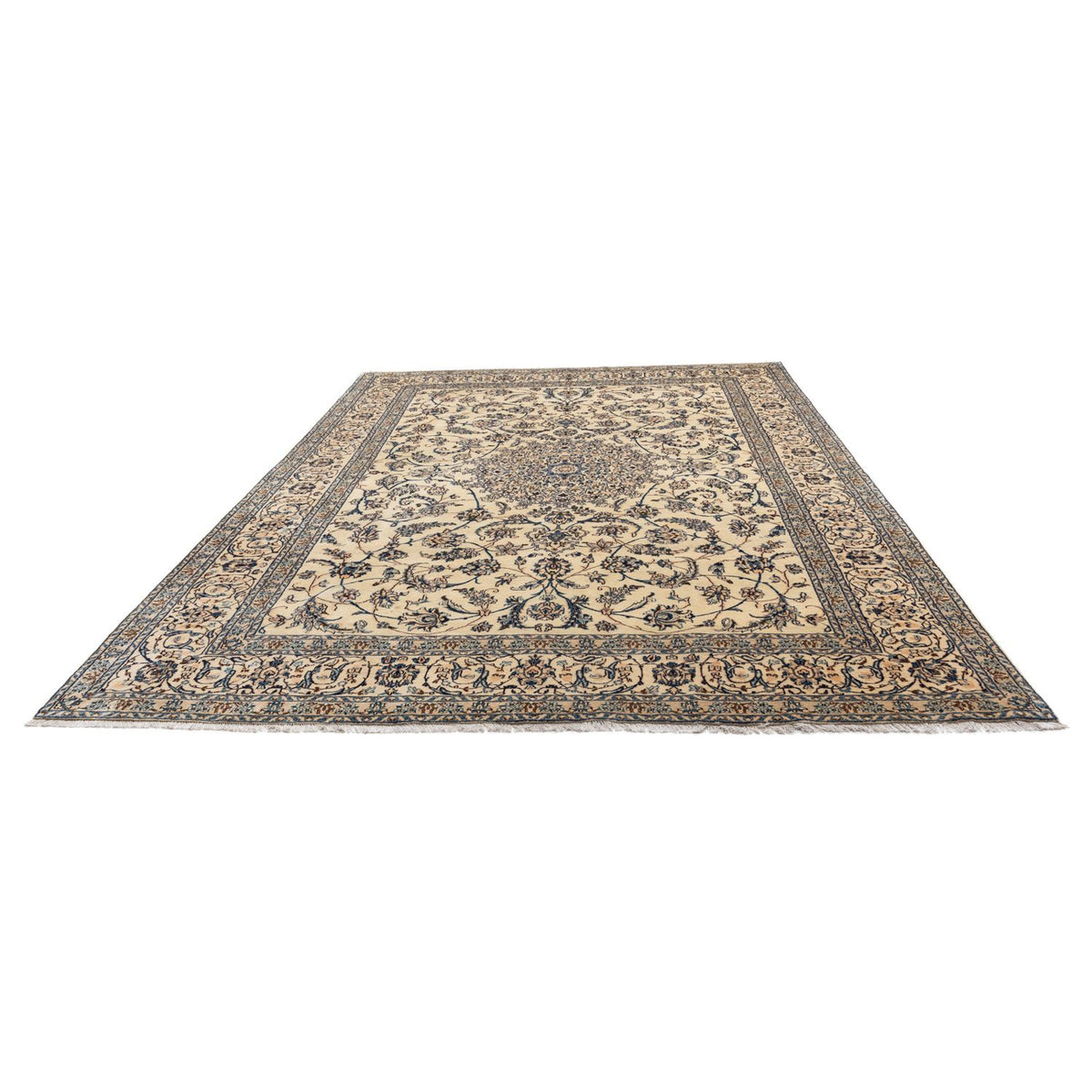 Tappeto Persero - Nain - Reale - 338 x 247 cm - beige