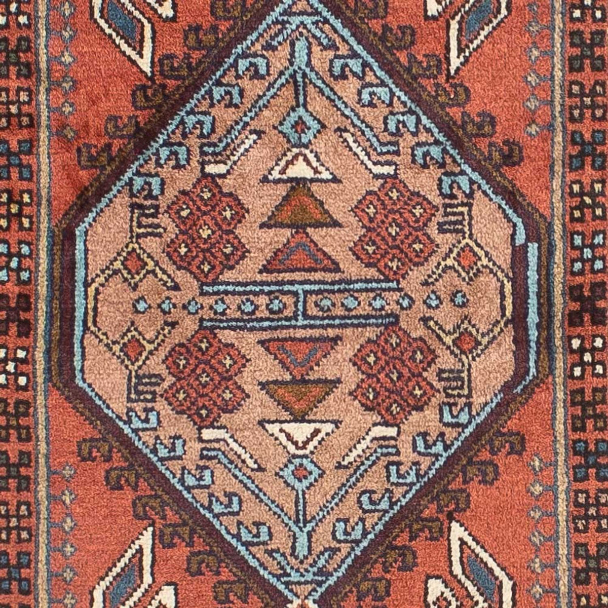 Tappeto corsia Tappeto Persero - Nomade - 282 x 68 cm - ruggine