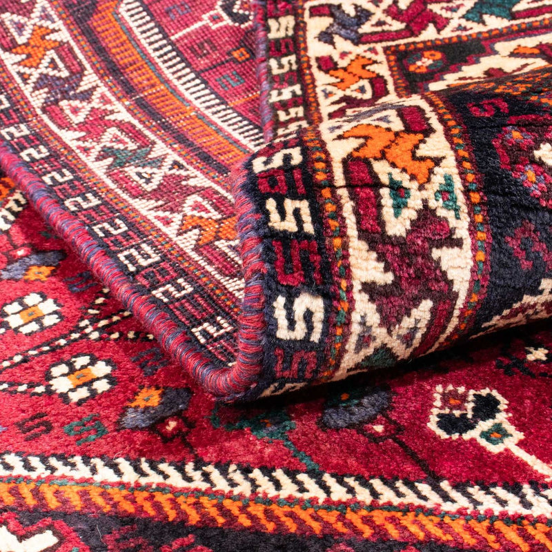 Tappeto Persero - Nomade - 153 x 118 cm - rosso scuro