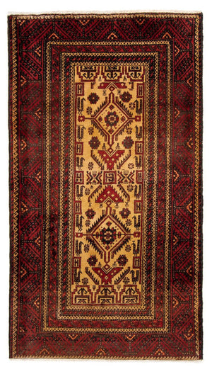Tappeto corsia Tappeto Belutsch - 202 x 113 cm - rosso