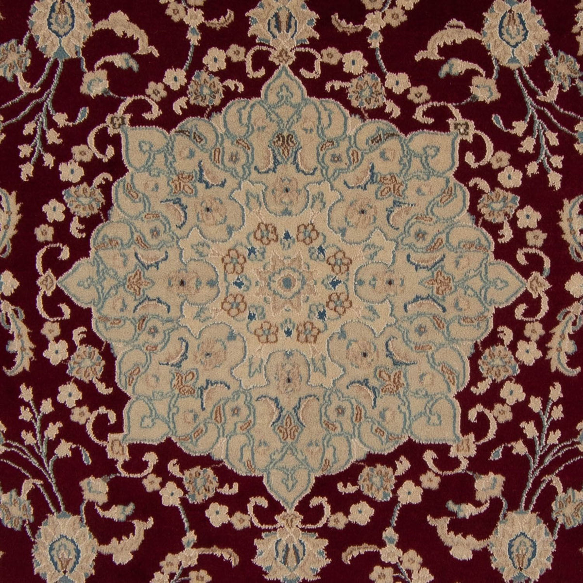 Tappeto Persero - Nain - 338 x 244 cm - rosso scuro
