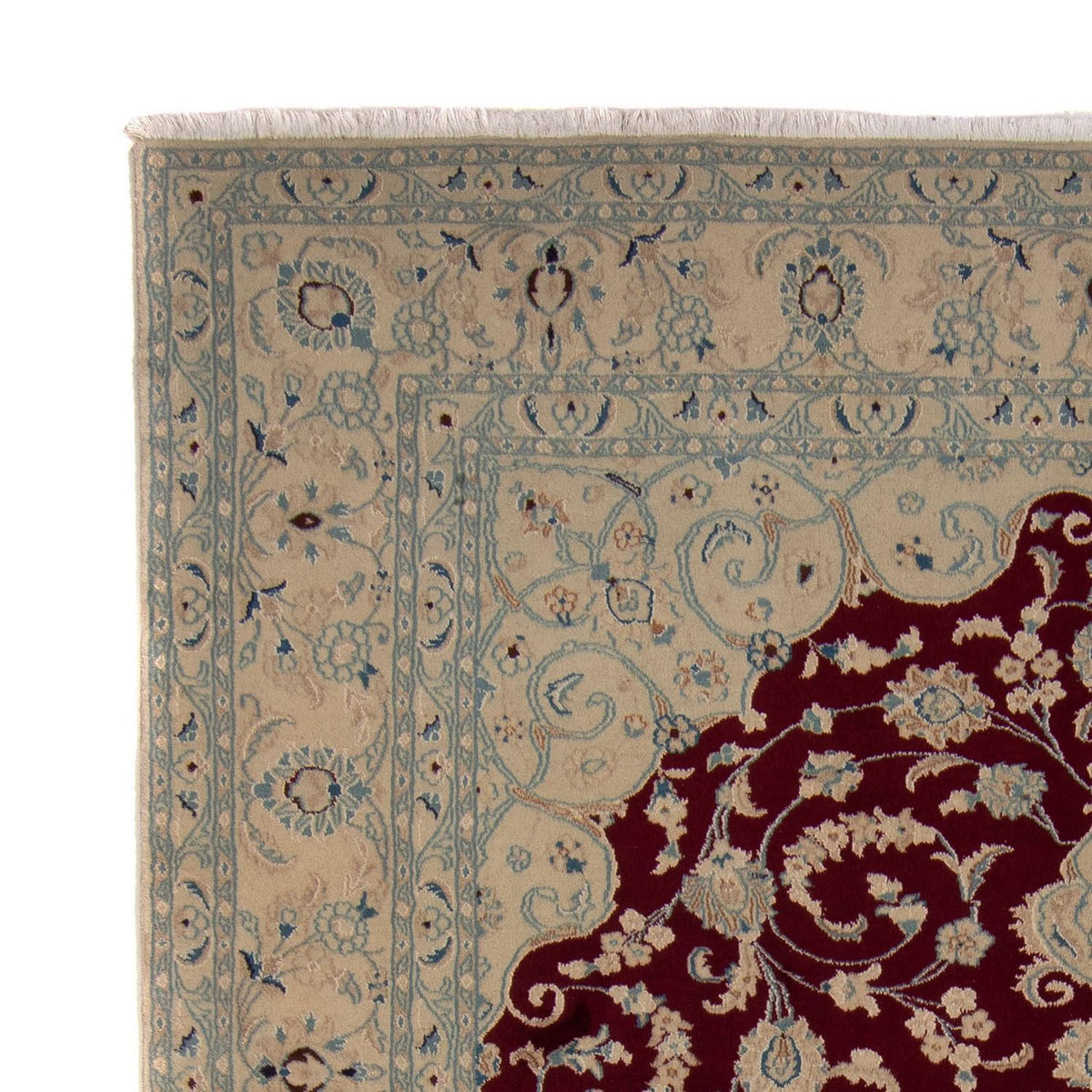 Tappeto Persero - Nain - 338 x 244 cm - rosso scuro