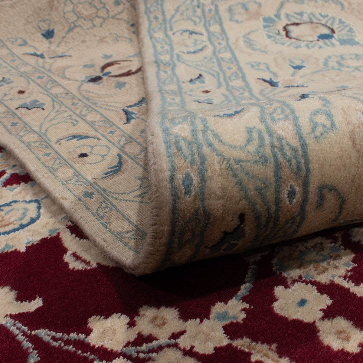 Tappeto Persero - Nain - 338 x 244 cm - rosso scuro