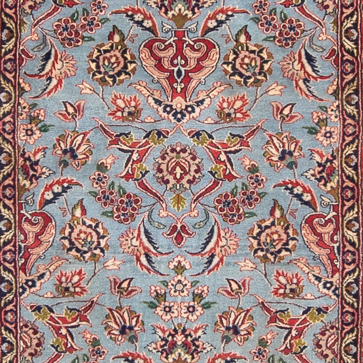 Tappeto corsia Tappeto Persero - Isfahan - Premio - 415 x 77 cm - multicolore