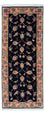 Tappeto corsia Tappeto Persero - Tabriz - Reale - 200 x 74 cm - blu scuro