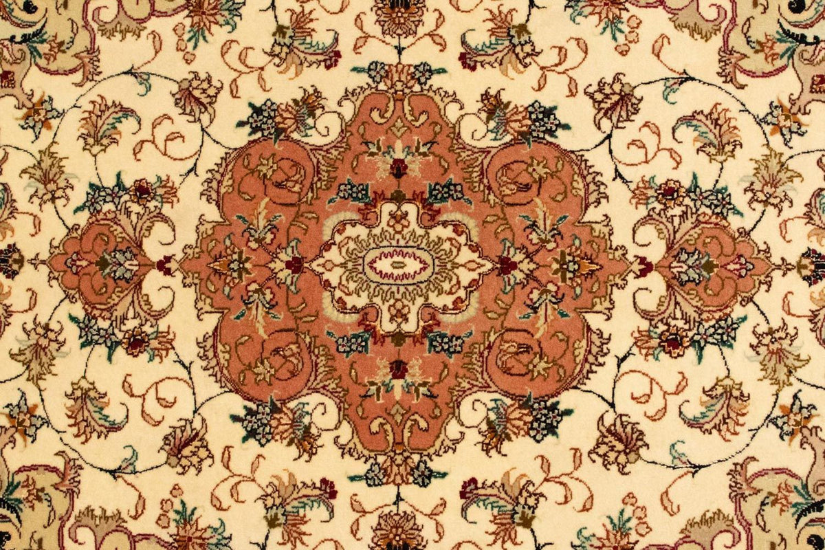 Tappeto Persero - Tabriz - Reale - 143 x 103 cm - beige