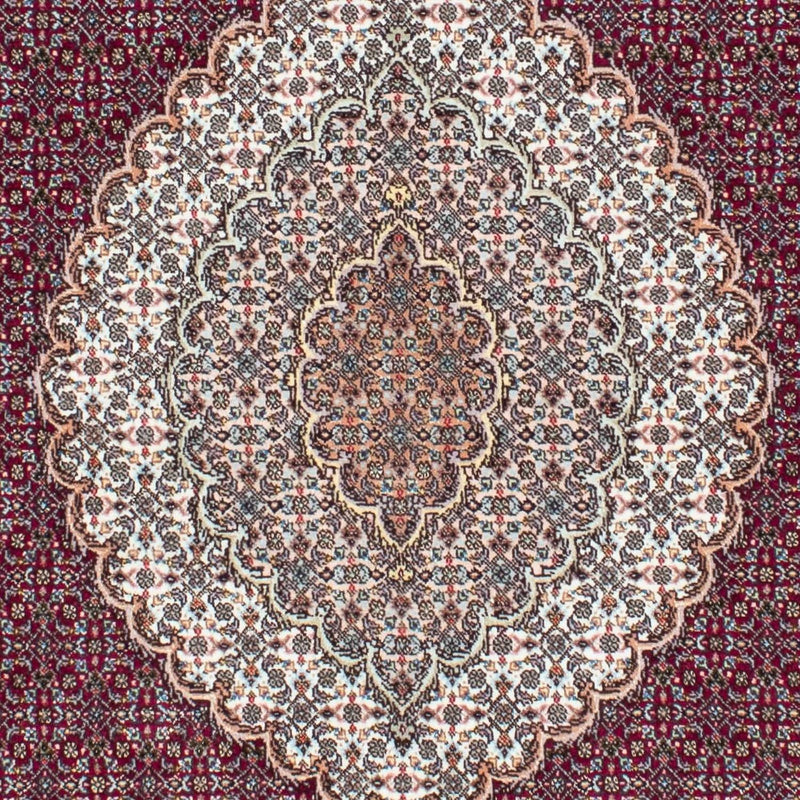 Tappeto Persero - Tabriz - 208 x 150 cm - rosso scuro