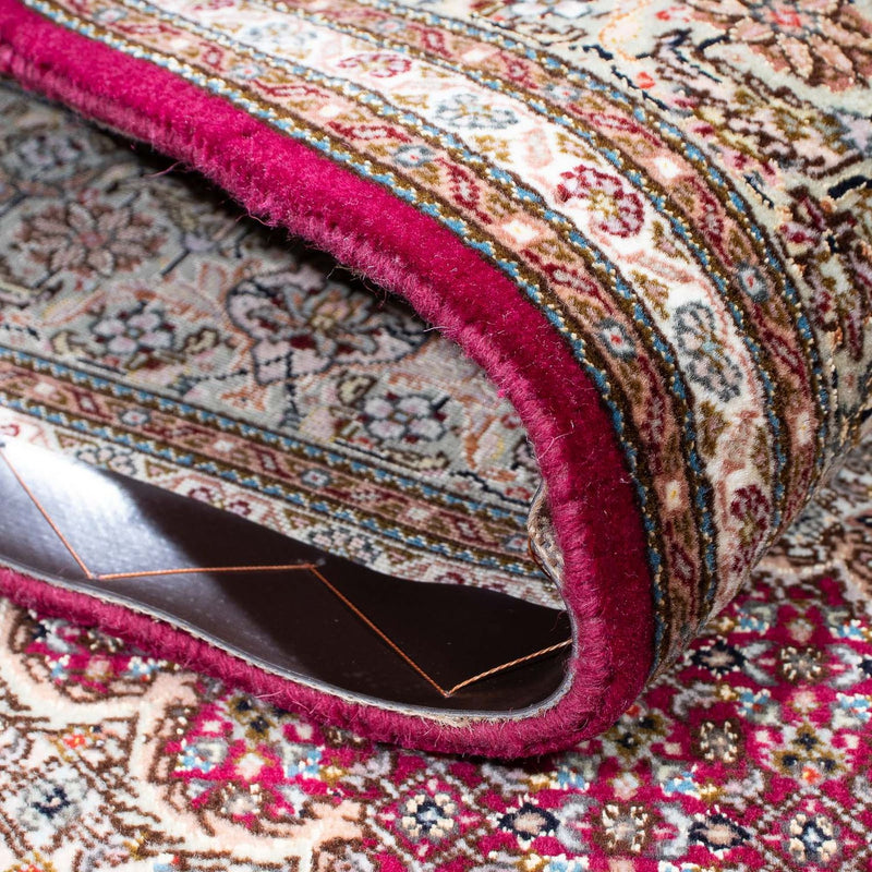 Tappeto Persero - Tabriz - 208 x 150 cm - rosso scuro