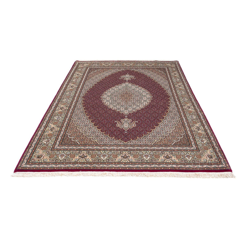 Tappeto Persero - Tabriz - 208 x 150 cm - rosso scuro