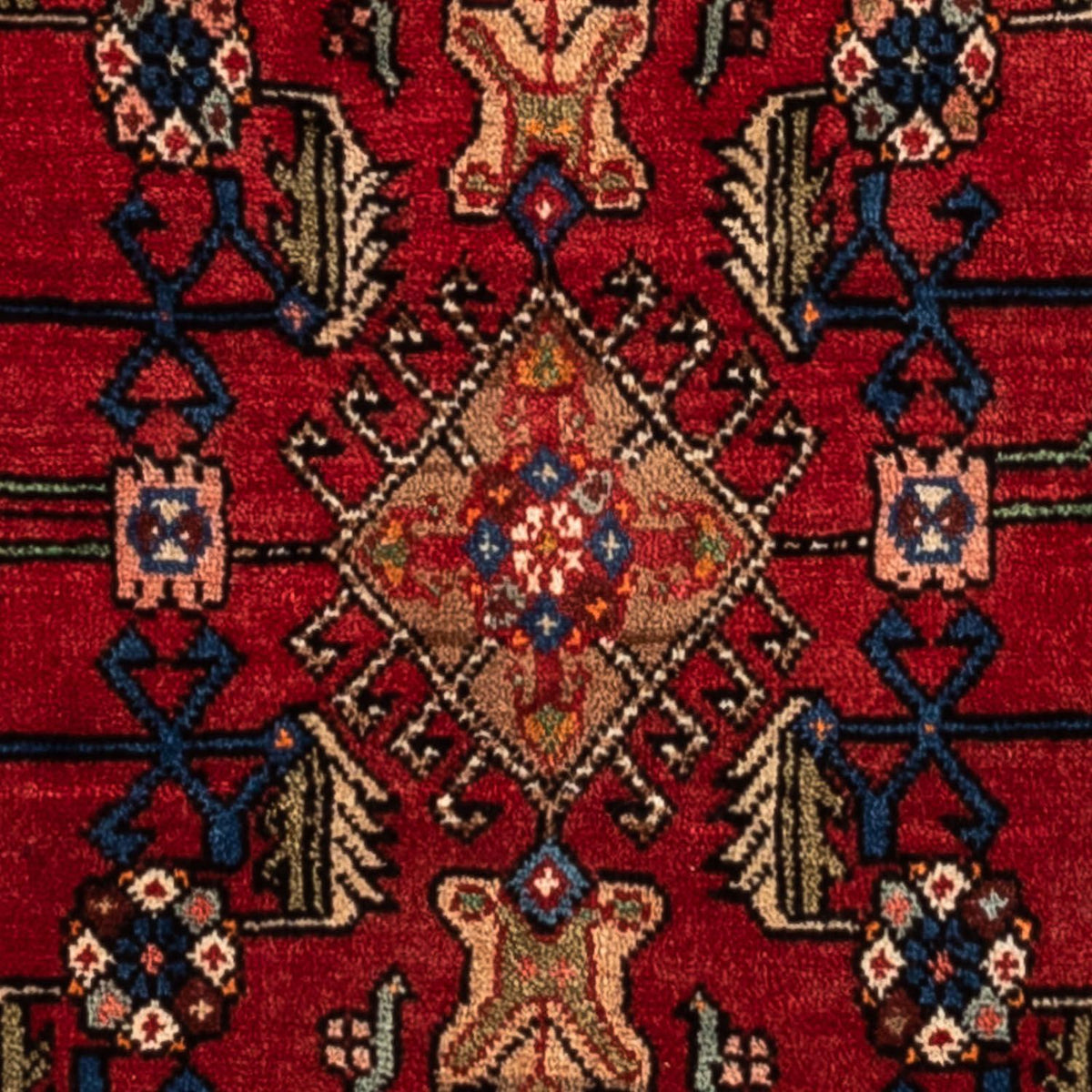 Tappeto Persero - Nomade - 155 x 103 cm - rosso scuro