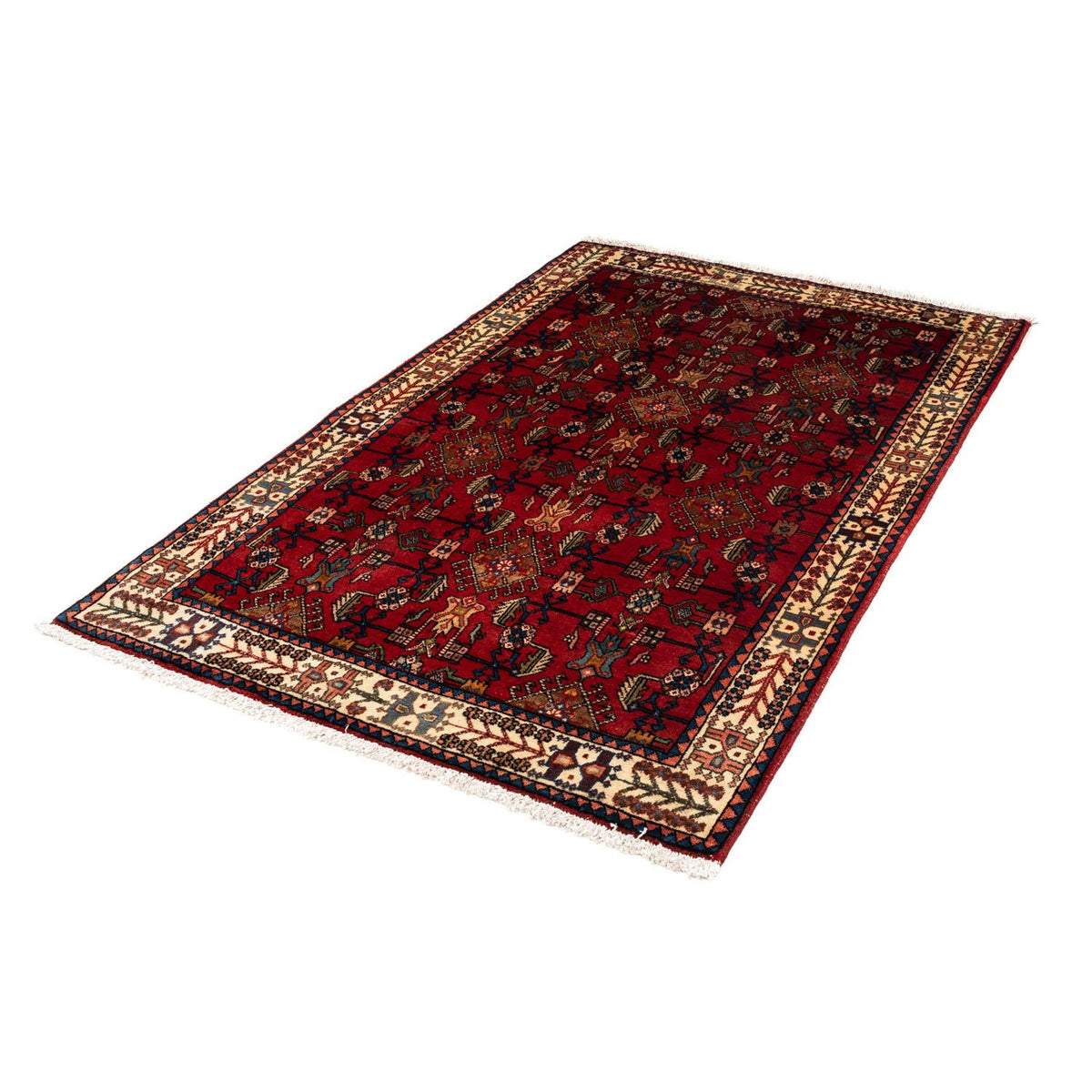 Tappeto Persero - Nomade - 155 x 103 cm - rosso scuro