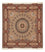 Tappeto Persero - Tabriz - Reale quadrato - 206 x 204 cm - multicolore