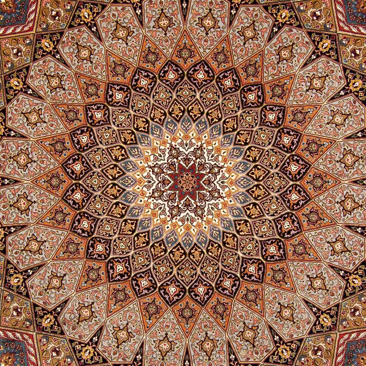 Tappeto Persero - Tabriz - Reale - 403 x 300 cm - multicolore