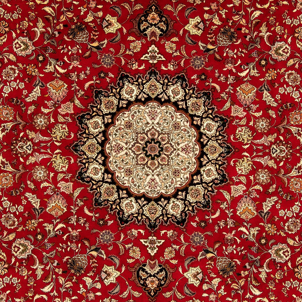 Tappeto Persero - Tabriz - Reale - 356 x 253 cm - rosso