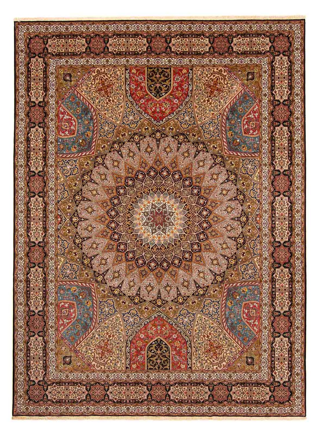 Tappeto Persero - Tabriz - Reale - 400 x 300 cm - multicolore