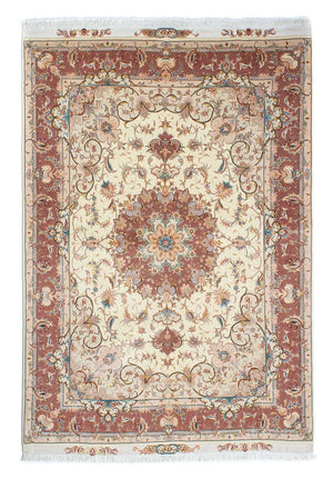 Tappeto Persero - Tabriz - Reale - 213 x 149 cm - beige