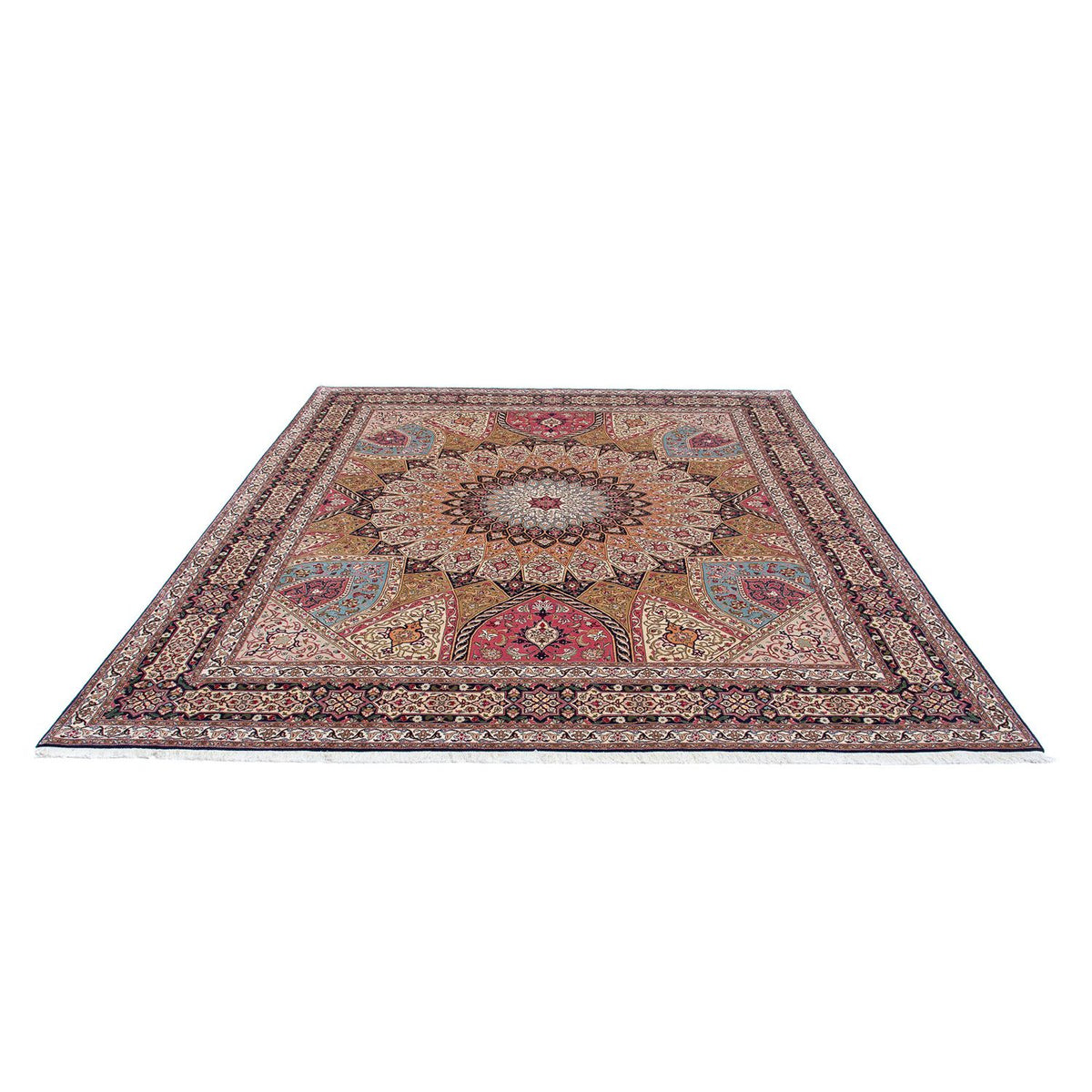 Tappeto Persero - Tabriz - Reale - 293 x 254 cm - multicolore