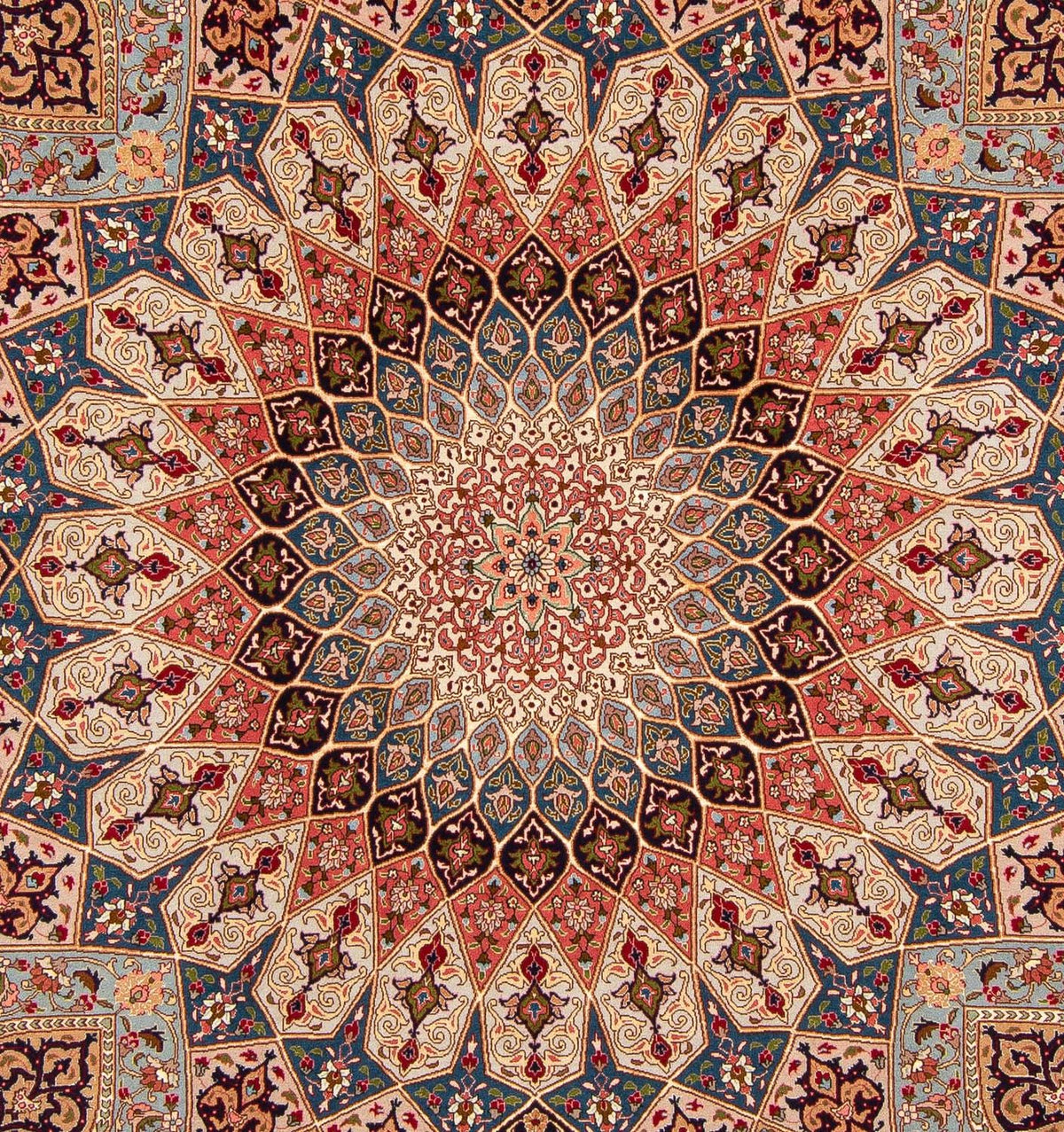Tappeto Persero - Tabriz - Reale - 255 x 204 cm - multicolore