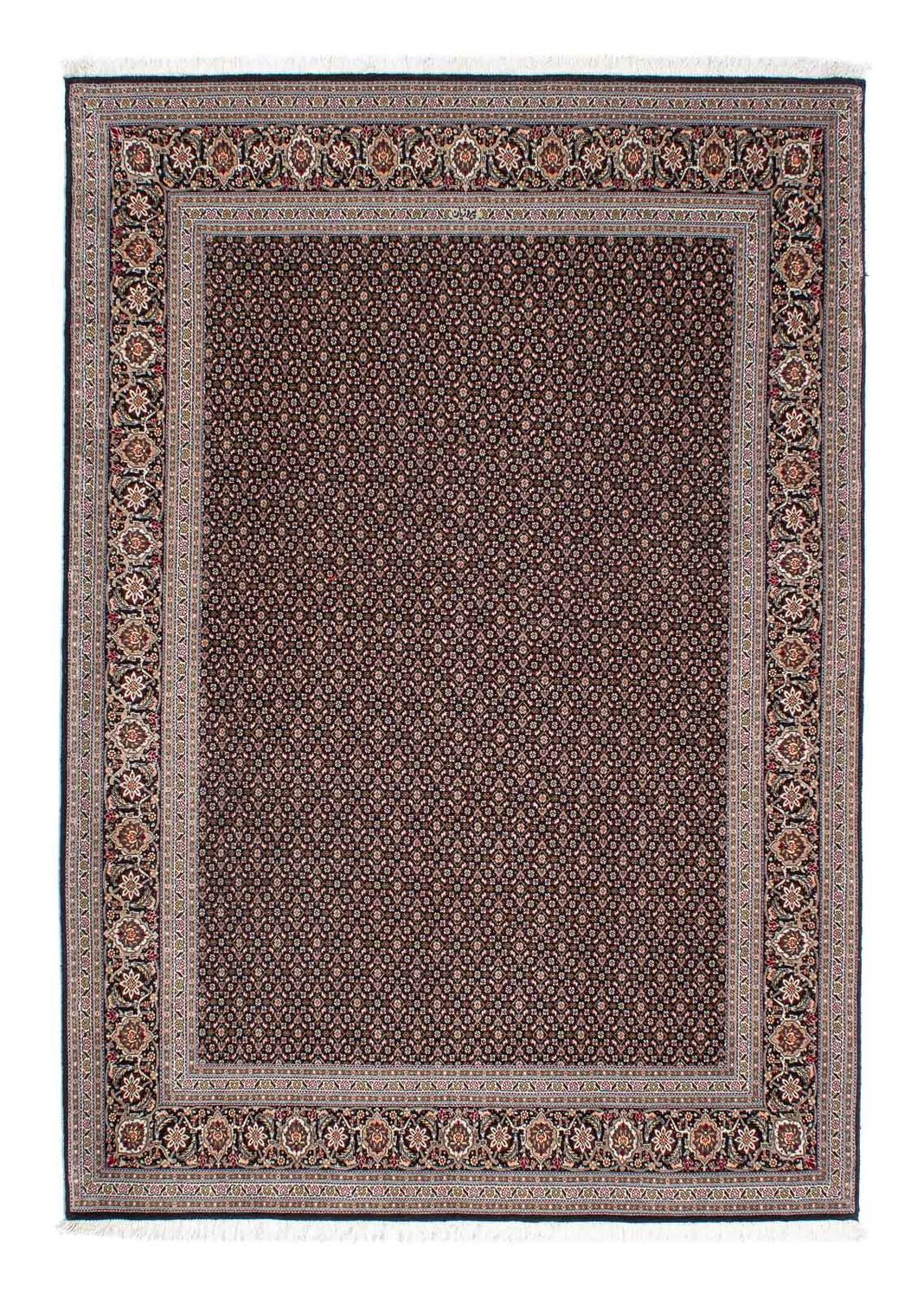 Tappeto Persero - Tabriz - 215 x 151 cm - blu scuro