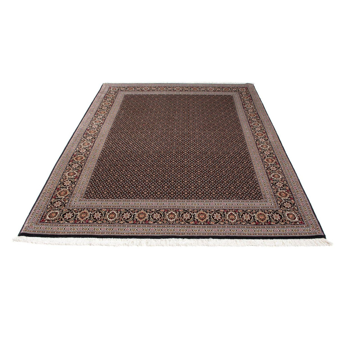 Tappeto Persero - Tabriz - 215 x 151 cm - blu scuro