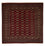 Tappeto afgano - Bukhara quadrato - 205 x 205 cm - rosso
