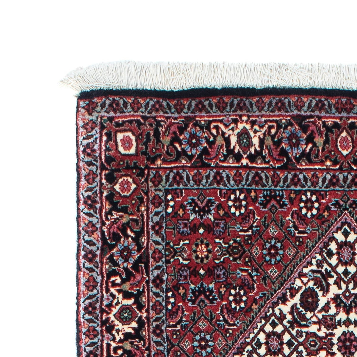 Tappeto corsia Tappeto Persero - Bidjar - 203 x 70 cm - blu scuro