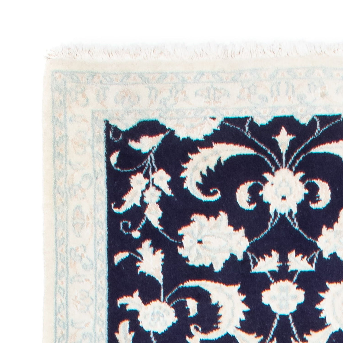 Tappeto corsia Tappeto Persero - Nain - 393 x 83 cm - blu scuro