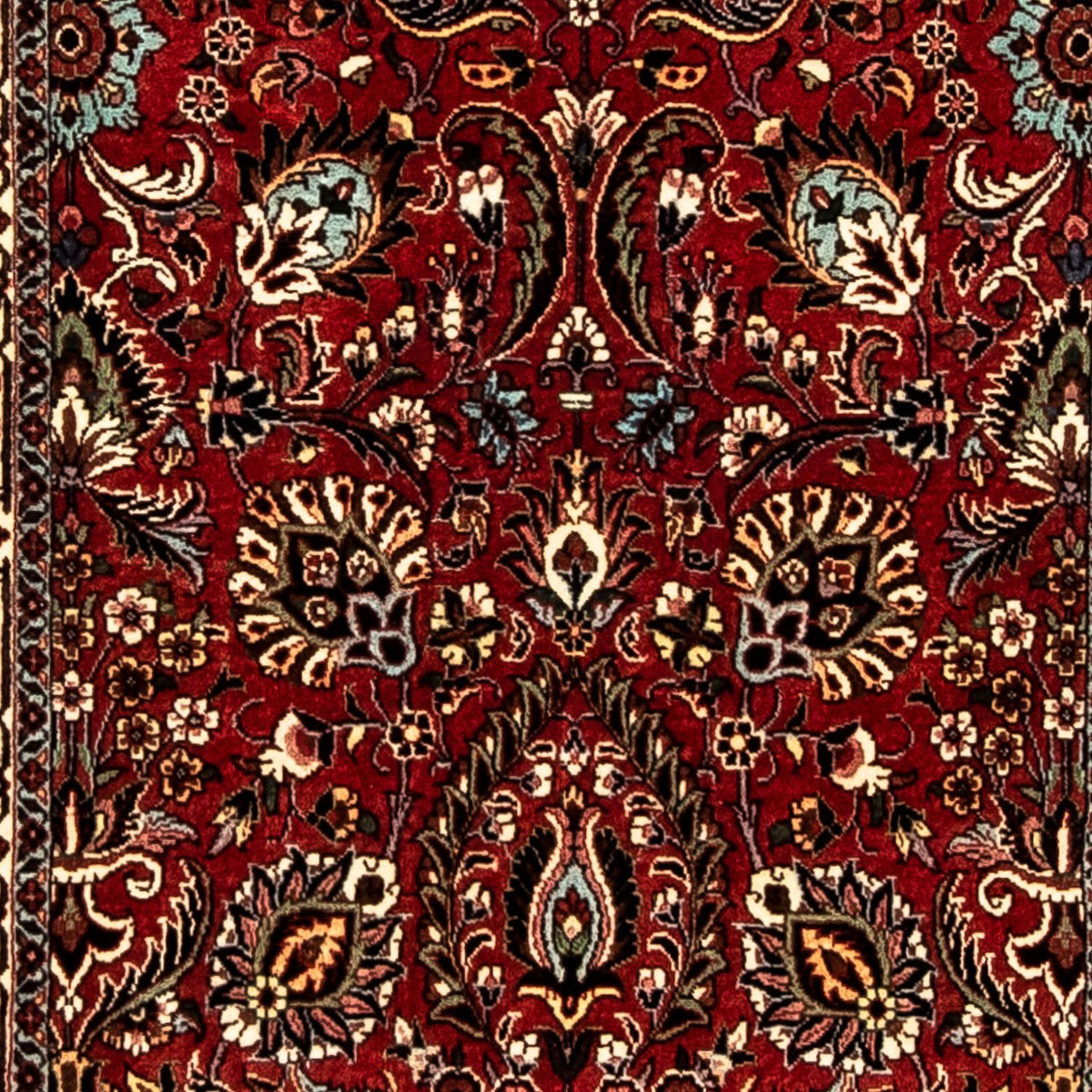 Tappeto corsia Tappeto Persero - Bidjar - 298 x 83 cm - rosso scuro