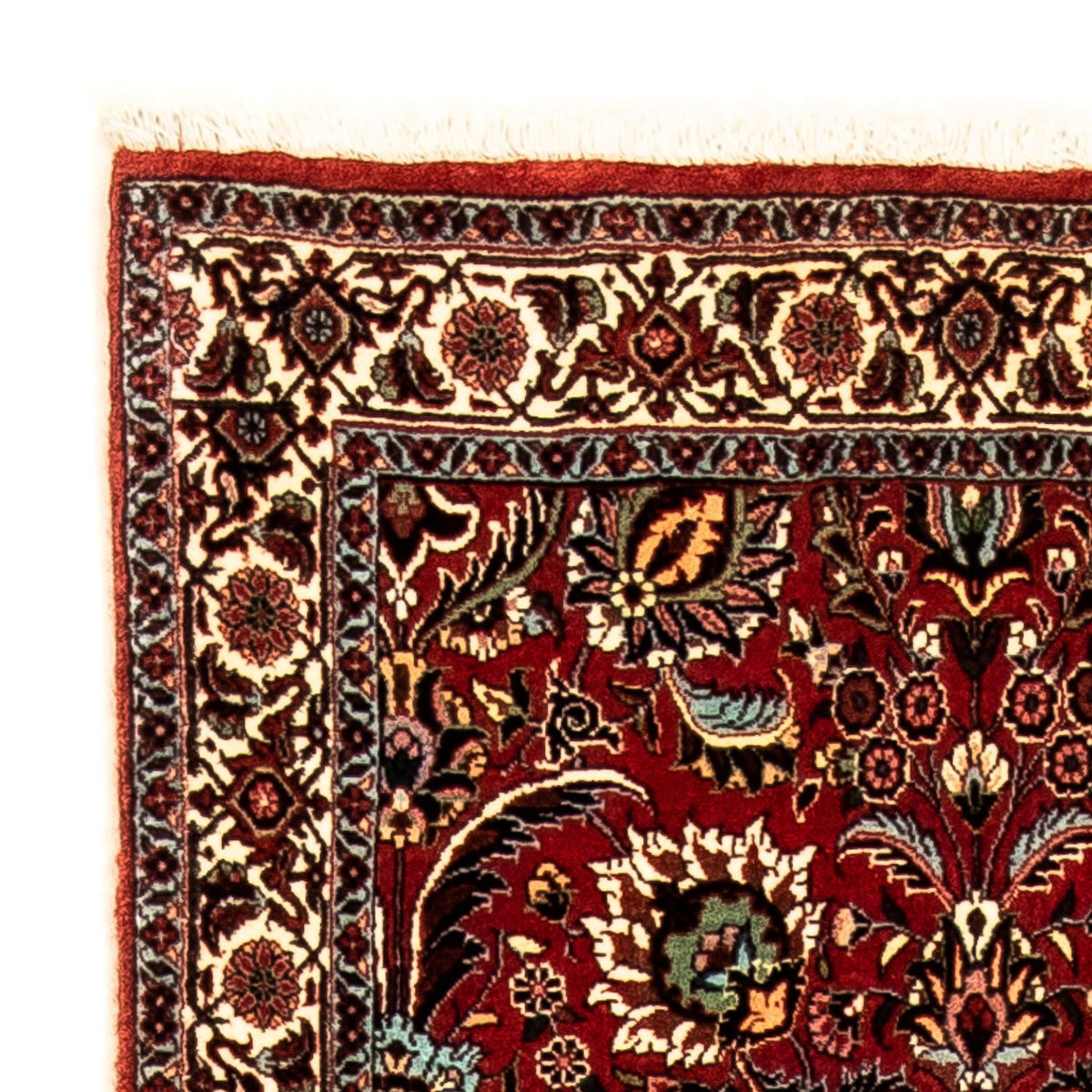 Tappeto corsia Tappeto Persero - Bidjar - 298 x 83 cm - rosso scuro