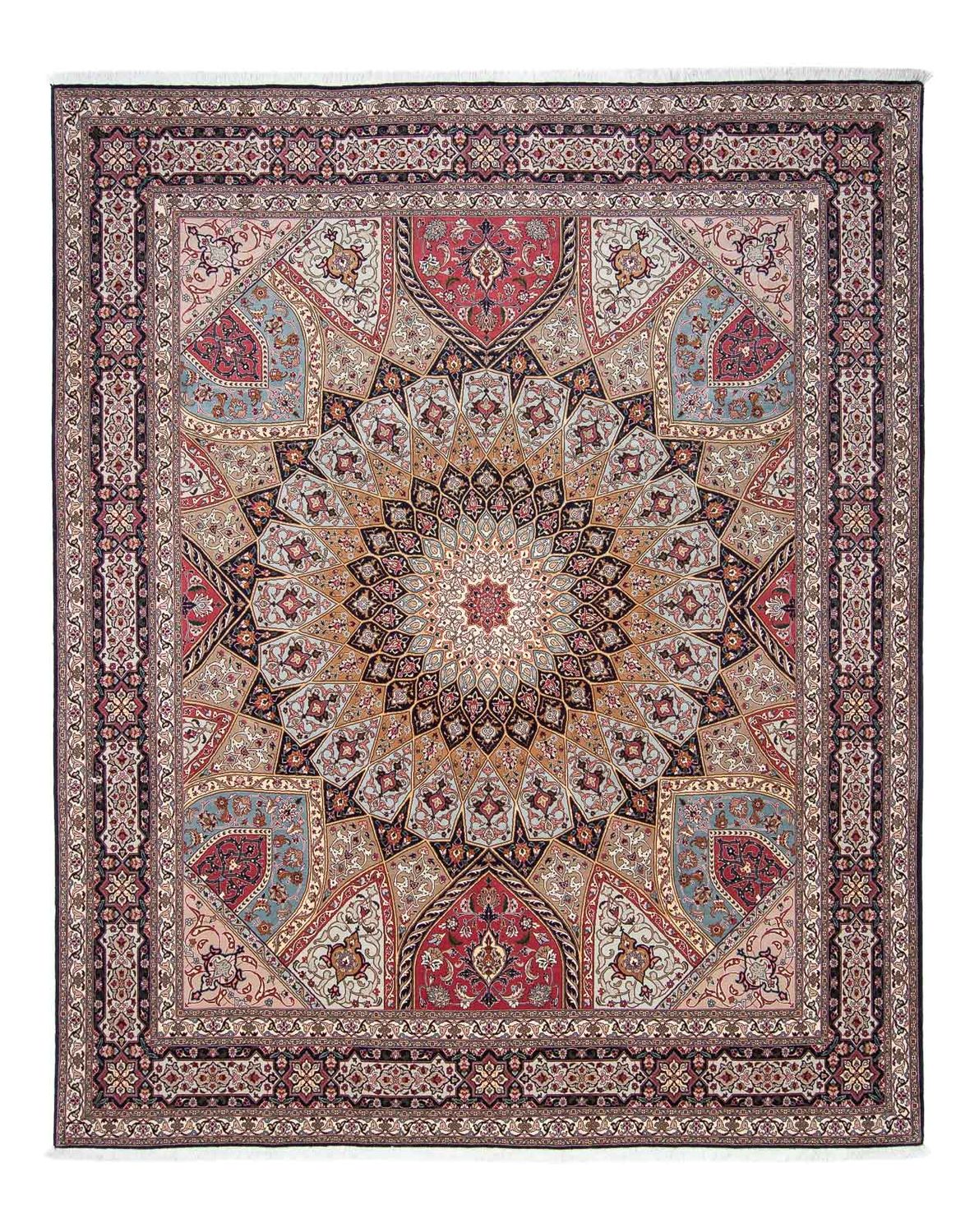Tappeto Persero - Tabriz - Reale - 303 x 254 cm - multicolore