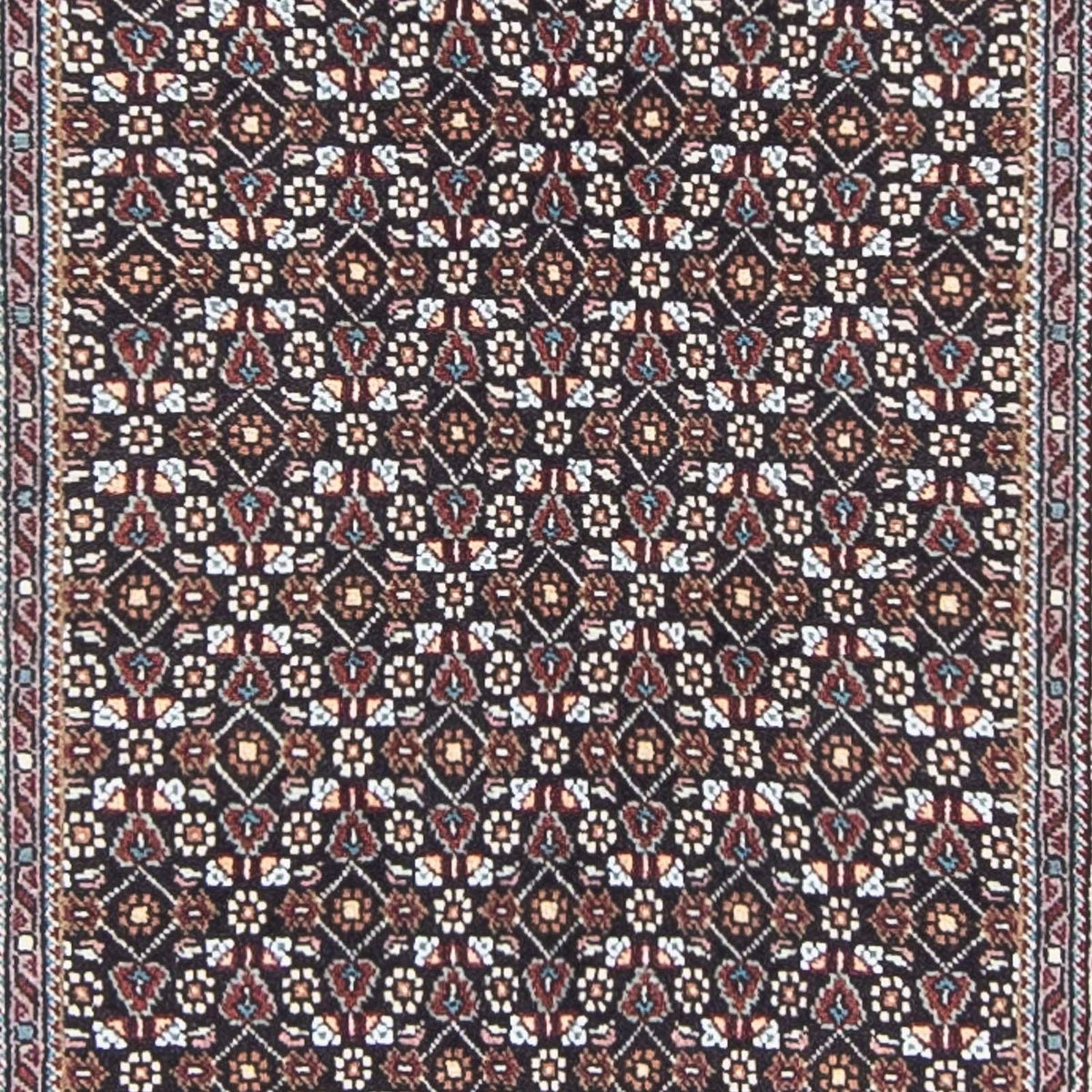 Tappeto corsia Tappeto Persero - Tabriz - 391 x 70 cm - grigio
