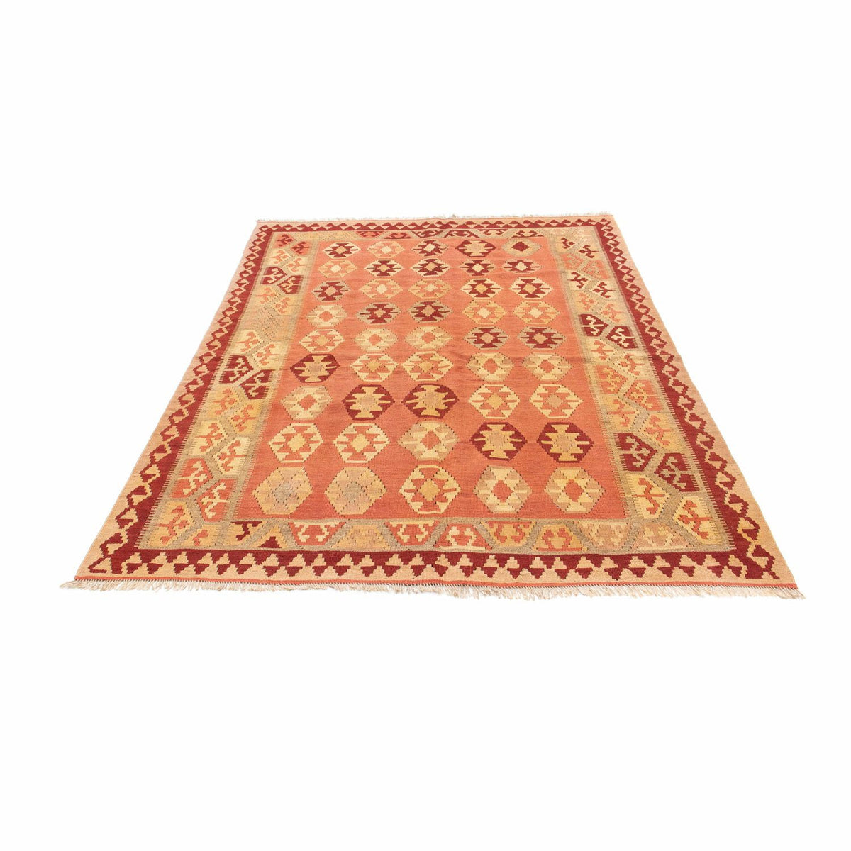 Tappeto Kelim - Orientale - 210 x 154 cm - arancione