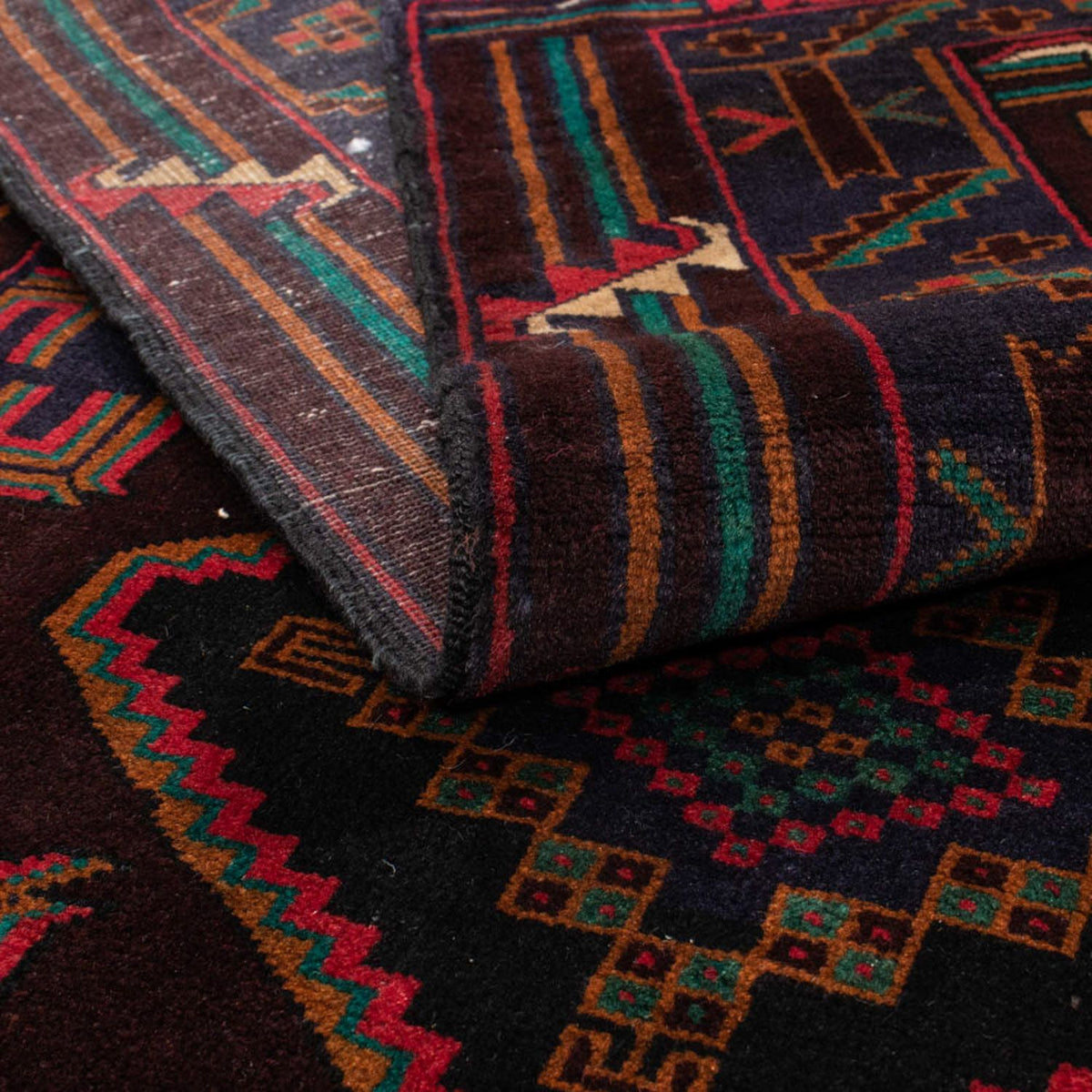 Tappeto corsia Tappeto Belutsch - 206 x 108 cm - marrone