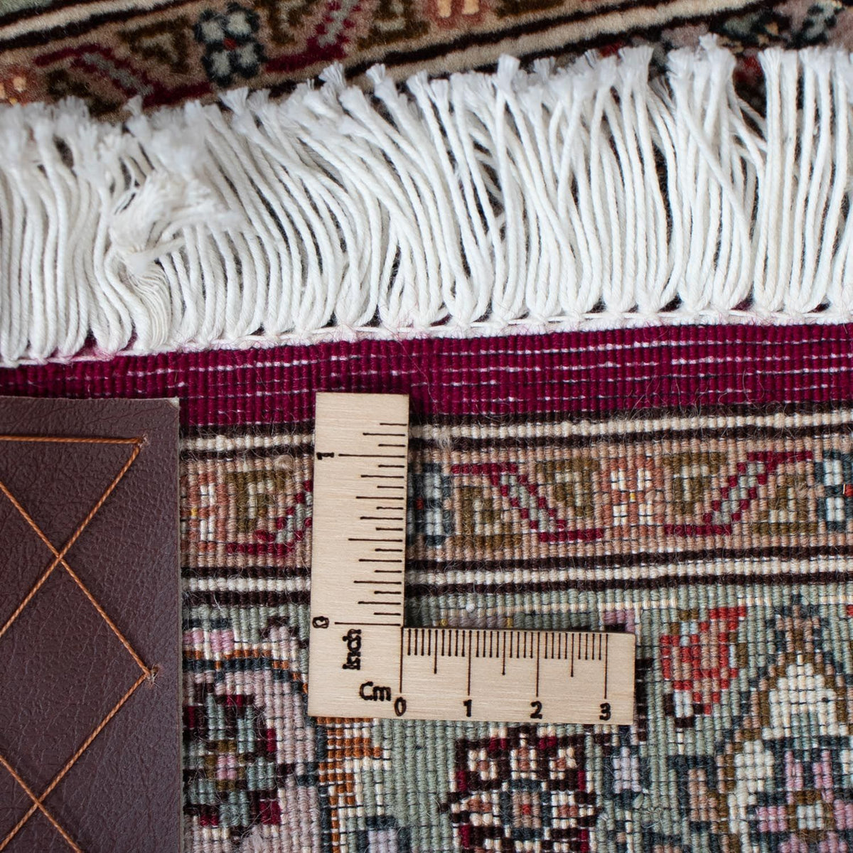 Tappeto Persero - Tabriz - Reale - 95 x 61 cm - rosso scuro