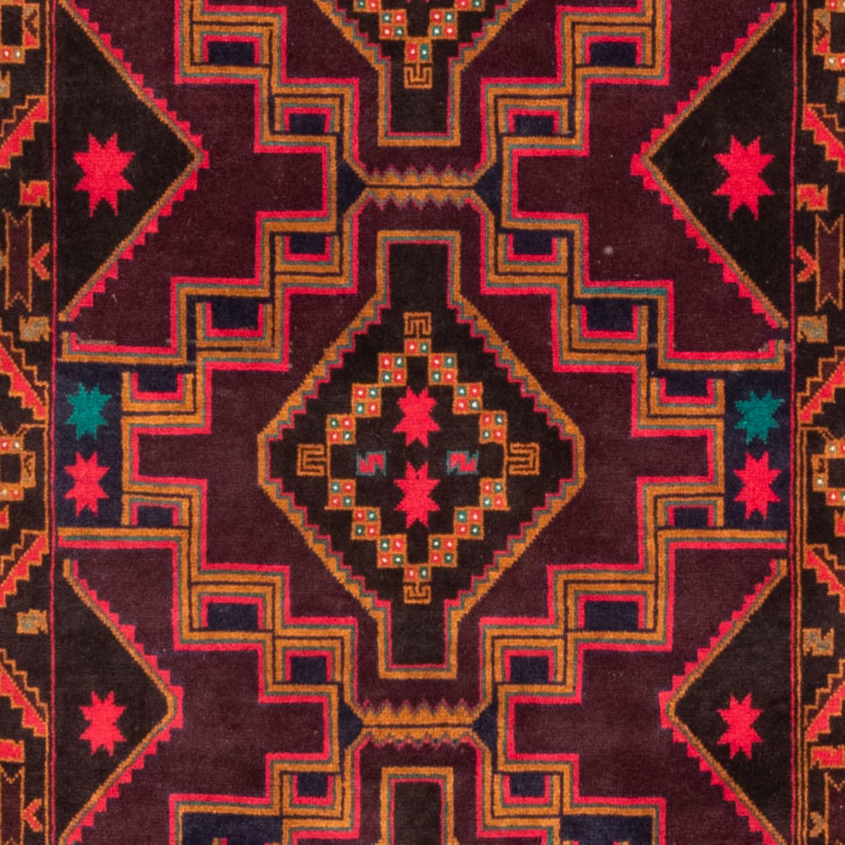 Tappeto corsia Tappeto Belutsch - 193 x 106 cm - blu scuro